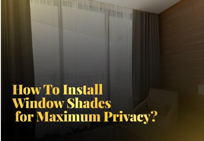 Window shades installations