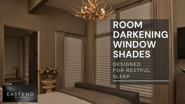 Room Darkening Window Shades