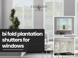 Bi Fold Plantation Shutters for Windows for Wide Openings |EEB|