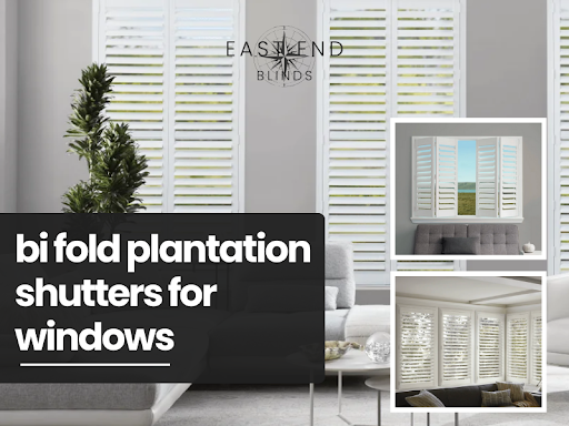 Bi Fold Plantation Shutters for Windows for Wide Openings |EEB|